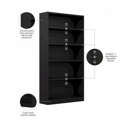 Bibliothèque haute à 5 étagères Universal de Bush Furniture