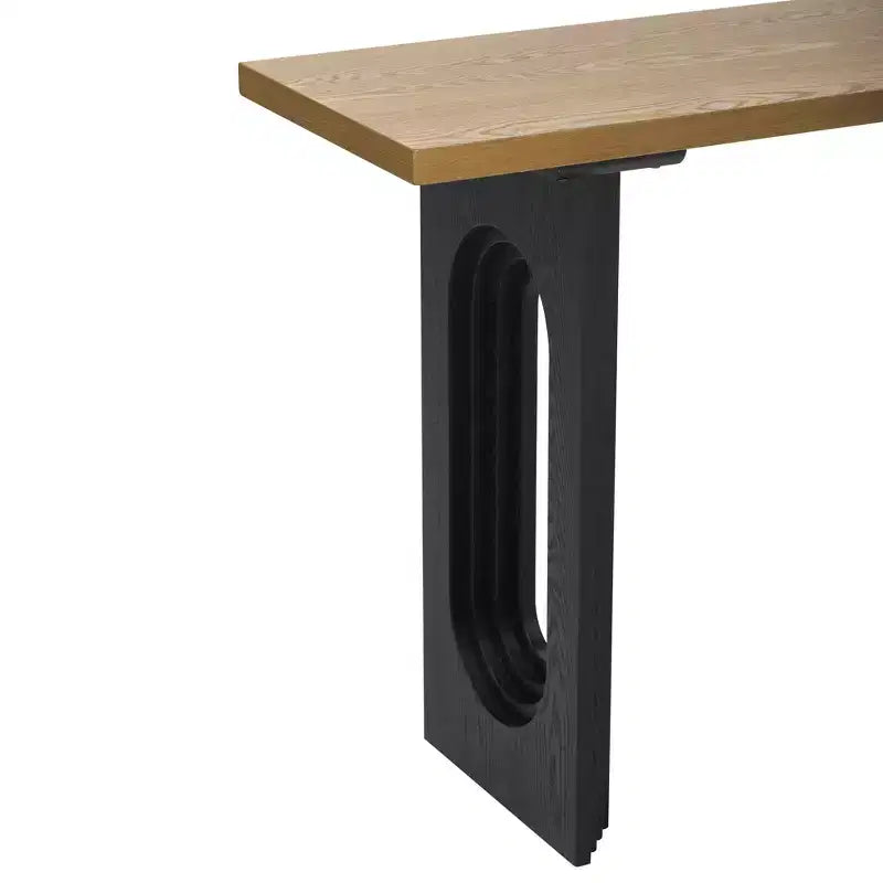 Table d'appoint ronde moderne et spacieuse avec pieds creux, table d'appoint polyvalente pour l'entrée et le salon
