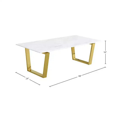Table basse Cameron Gold