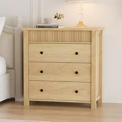Commode de chevet à 3 tiroirs pour chambre à coucher,