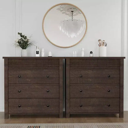 Commode de chevet à 3 tiroirs pour chambre à coucher,