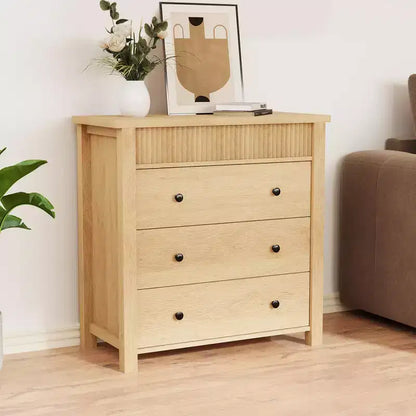 Commode de chevet à 3 tiroirs pour chambre à coucher,