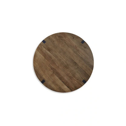 Signature Design by Ashley Hanneforth Table basse marron/noir - 111,76 cm (L) x 111,76 cm (P) x 48,26 cm (H)
