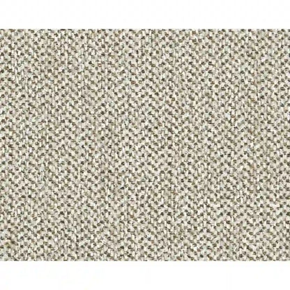 Causeuse traditionnelle marron blé avec clous décoratifs