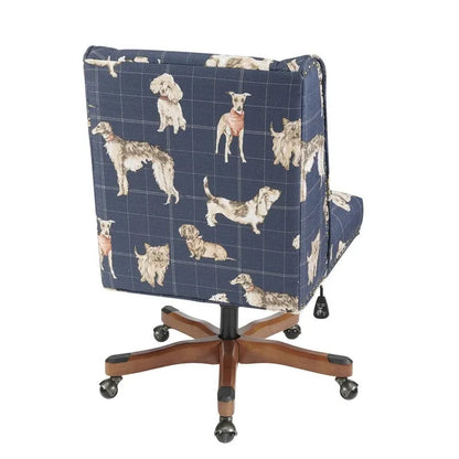 Chaise de bureau pivotante Violet