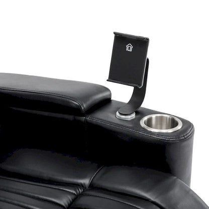 Fauteuil inclinable motorisé de cinéma maison multifonctionnel pivotant à 270°