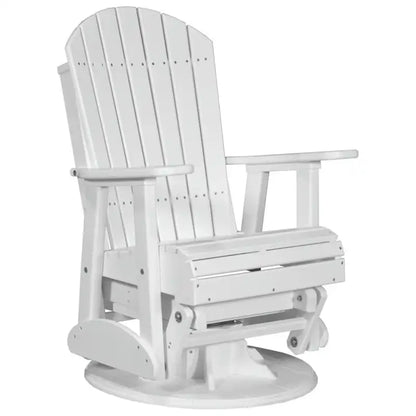 Fauteuil planeur pivotant Adirondack en polybois