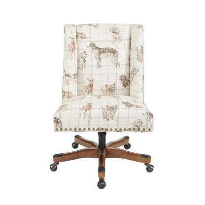 Chaise de bureau pivotante Violet