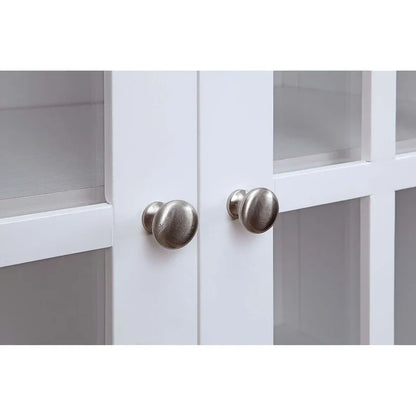 Meuble TV de luxe Big Sur de Convenience Concepts avec armoires de rangement et étagère pour téléviseurs jusqu'à 55 pouces