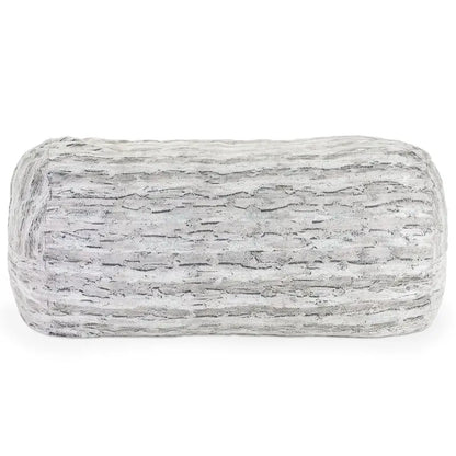 Grand canapé pouf de 7 pieds pour adultes - Luxe fausse fourrure