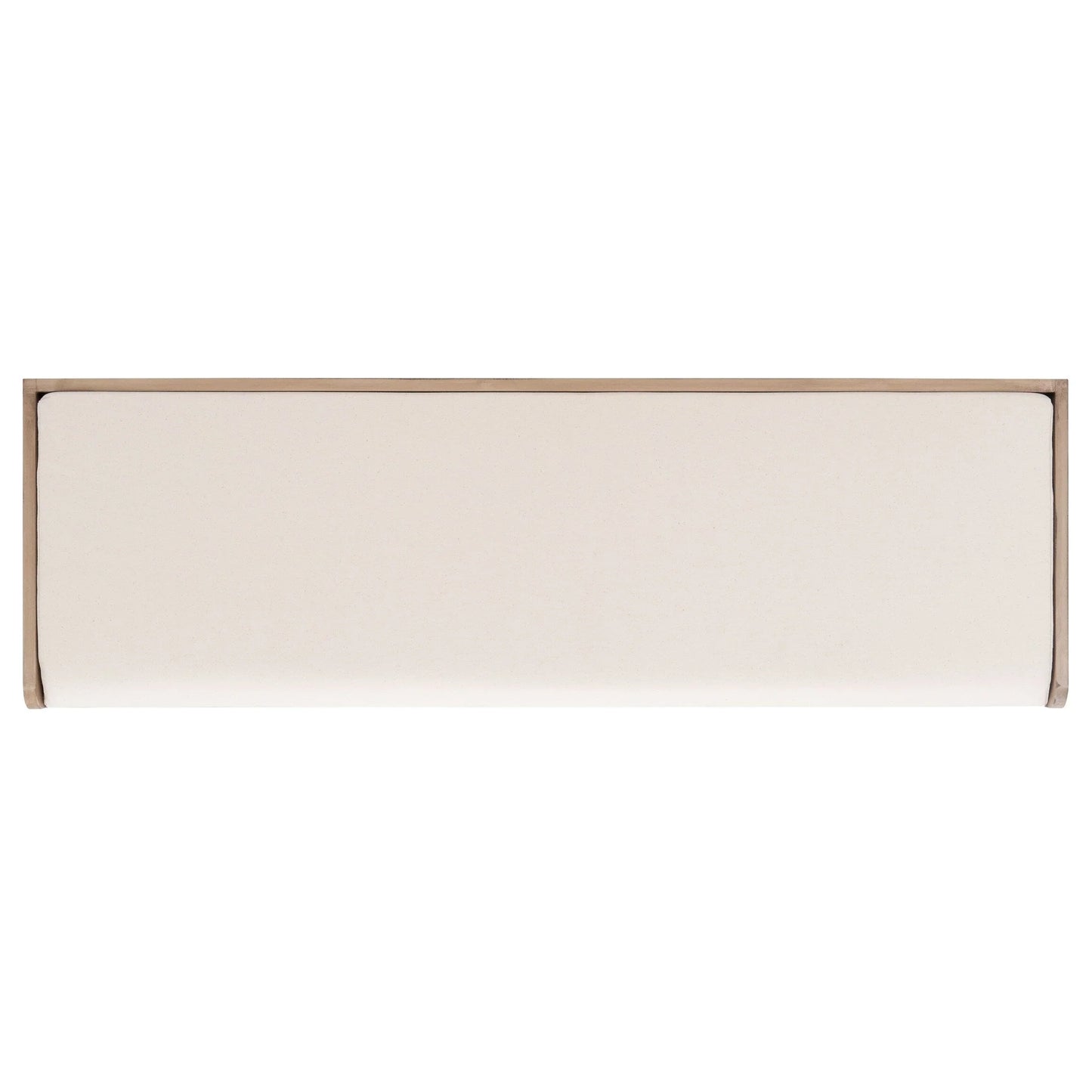 Banc de rangement SAFAVIEH Fiorello 3 tiroirs avec coussin - 47,3 L x 15 P x 19 H - 47Lx15Px19H