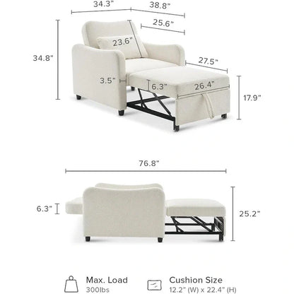 Fauteuil-lit convertible Mopio Sophie 4-en-1