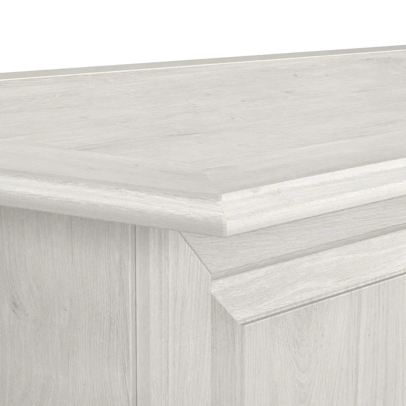 Bureau de direction Bush Furniture Saratoga avec tiroirs et rangements