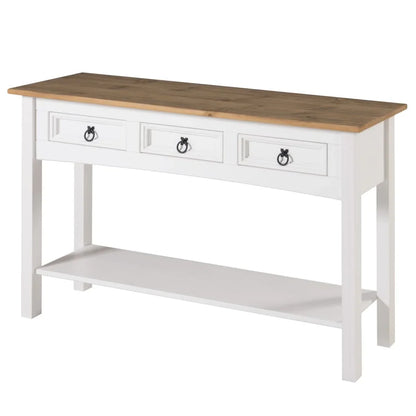 Console de table en bois 3 tiroirs Corona | Furniture Dash - S.O.