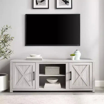 Meuble TV bas de 147 cm pour téléviseurs jusqu'à 65 pouces
