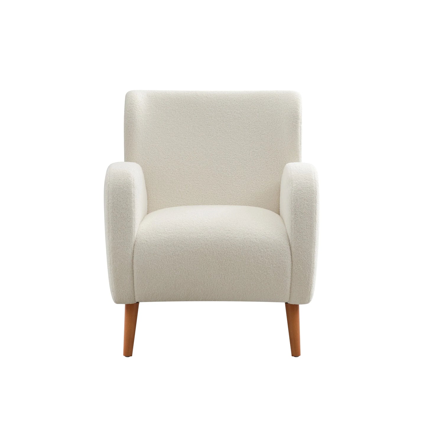 Fauteuil club capitonné moderne avec accoudoirs, canapé simple