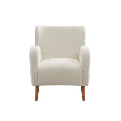 Fauteuil club capitonné moderne avec accoudoirs, canapé simple