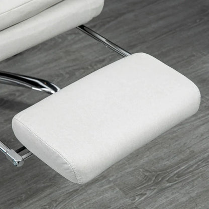 Fauteuil de bureau massant, chauffant et inclinable en microfibre Vinsetto avec vibrations