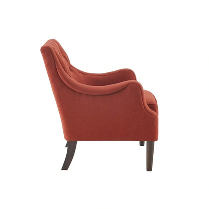 Fauteuil d'appoint capitonné moderne