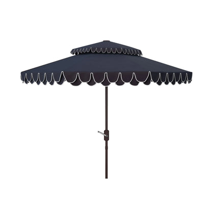 Parasol double-toit d'extérieur Kjerstin Valance 2,74 m