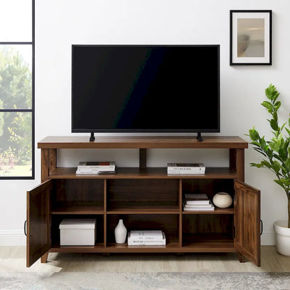 Meuble TV haut Middlebrook 58 po à porte rainurée