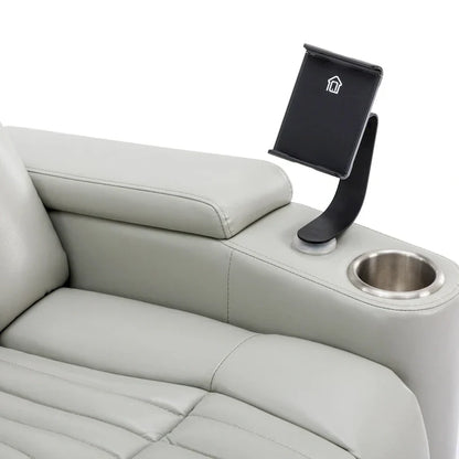 Fauteuil inclinable motorisé de cinéma maison multifonctionnel pivotant à 270°