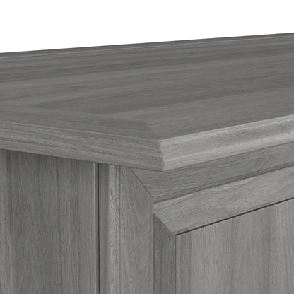 Bureau de direction Bush Furniture Saratoga avec tiroirs et rangements