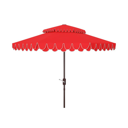 Parasol double-toit d'extérieur Kjerstin Valance 2,74 m