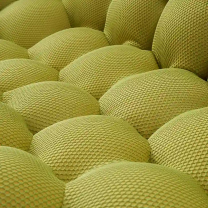 Canapé paresseux courbé 2 places Bubble de forme nid d'abeille avec tissu textile 3D pour salon et appartement