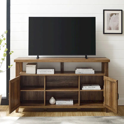Meuble TV haut Middlebrook 58 po à porte rainurée