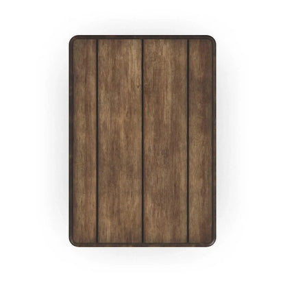 Table d'appoint Plymouth marron en bois par Flexsteel - 16 x 23 x 23