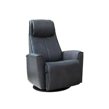Fauteuil inclinable pivotant en cuir Fjords Urban