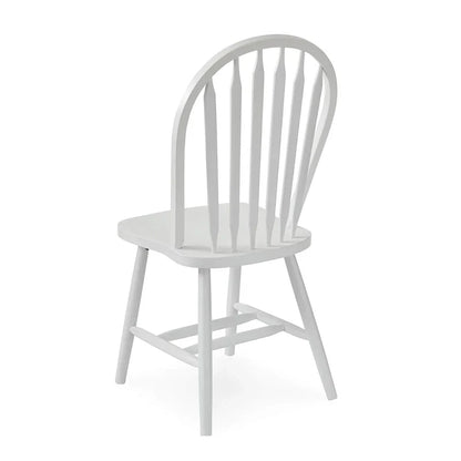 Chaise de salle à manger Windsor Arrowback en bois massif