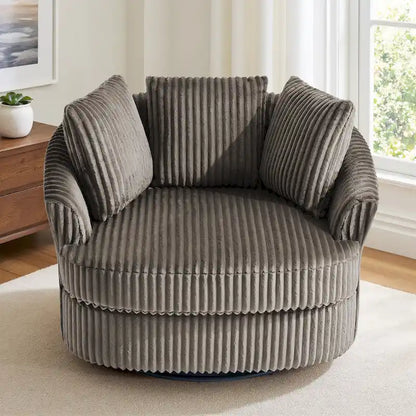 Fauteuil baquet pivotant déhoussable à bras encastrés DREAMSIDEA