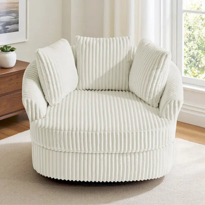 Fauteuil baquet pivotant déhoussable à bras encastrés DREAMSIDEA
