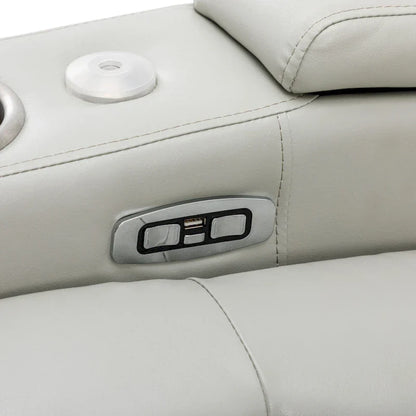 Fauteuil inclinable motorisé de cinéma maison multifonctionnel pivotant à 270°