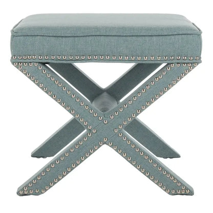 SAFAVIEH Shavonne Ottoman banc en X